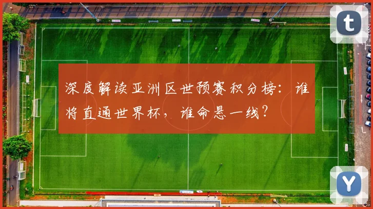 深度解读亚洲区世预赛积分榜：谁将直通世界杯，谁命悬一线？