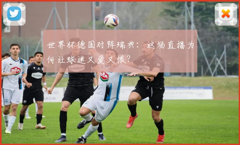 世界杯德国对阵瑞典：这场直播为何让球迷又爱又恨？